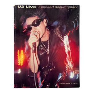 U2 Live Concert Documentary Book by Pimm Jal de la Parra